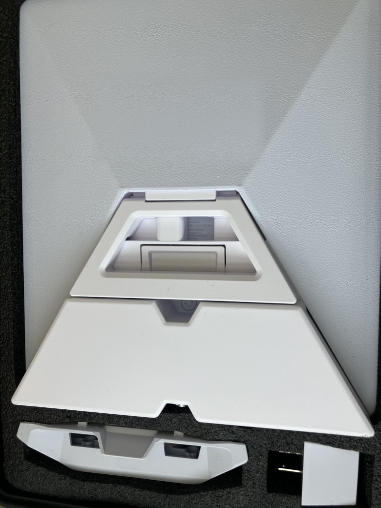 Lightning Bolt battery and Starlink Mini in case